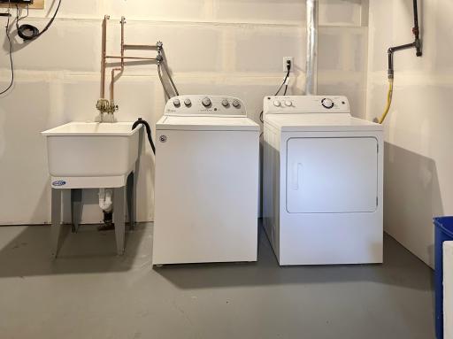 Laundry in Basement