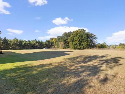 Expansive yard is Perfect for kids and pets