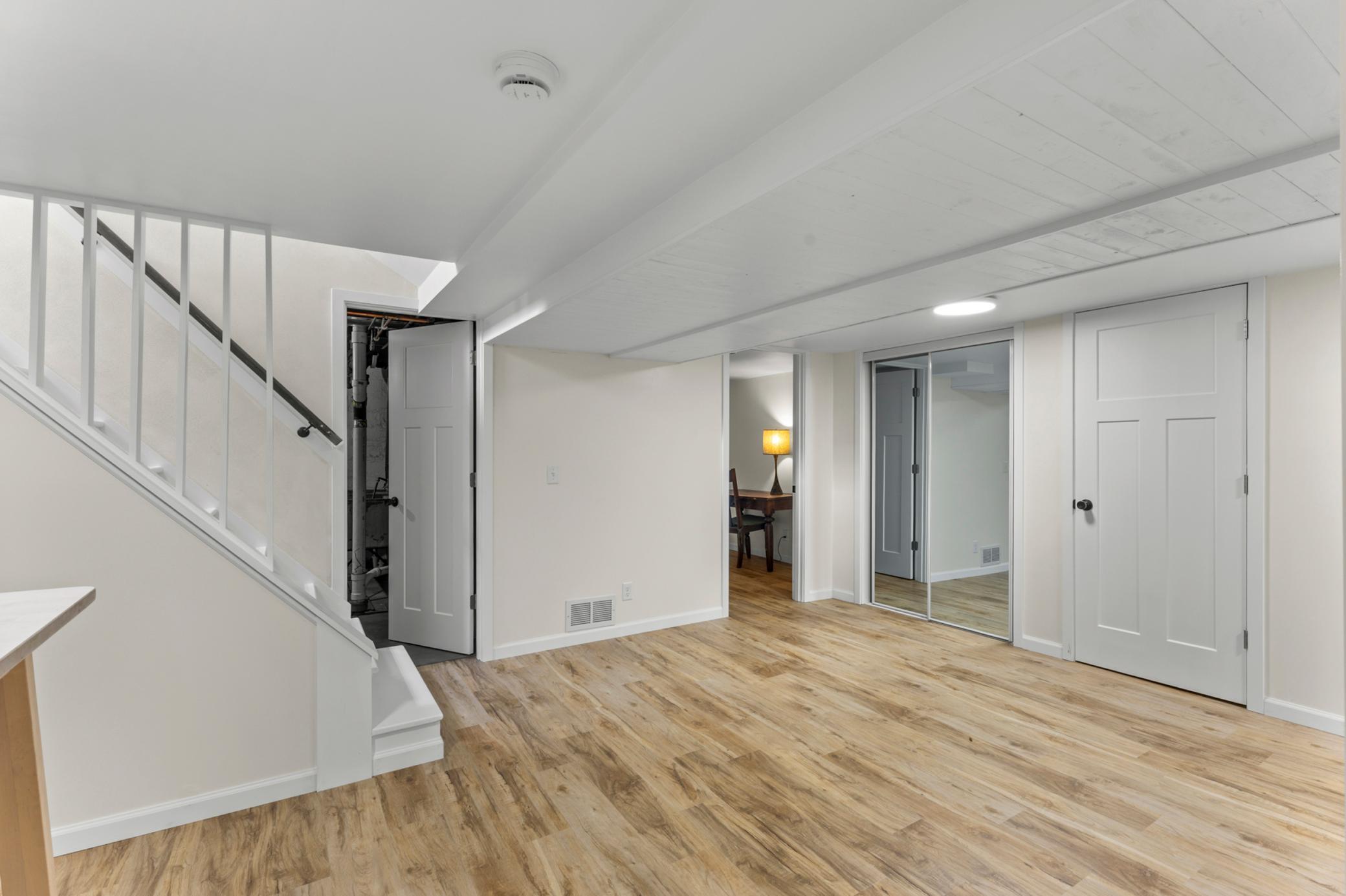 So much bonus space in this fully finished lower level.