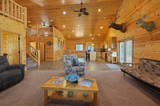 Beautiful tongue and groove wood throughout