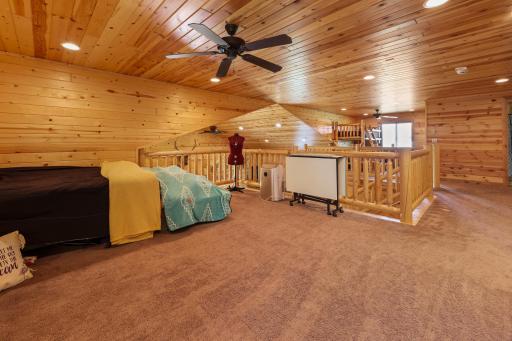 Adjacent to office/guest area and Full bathroom