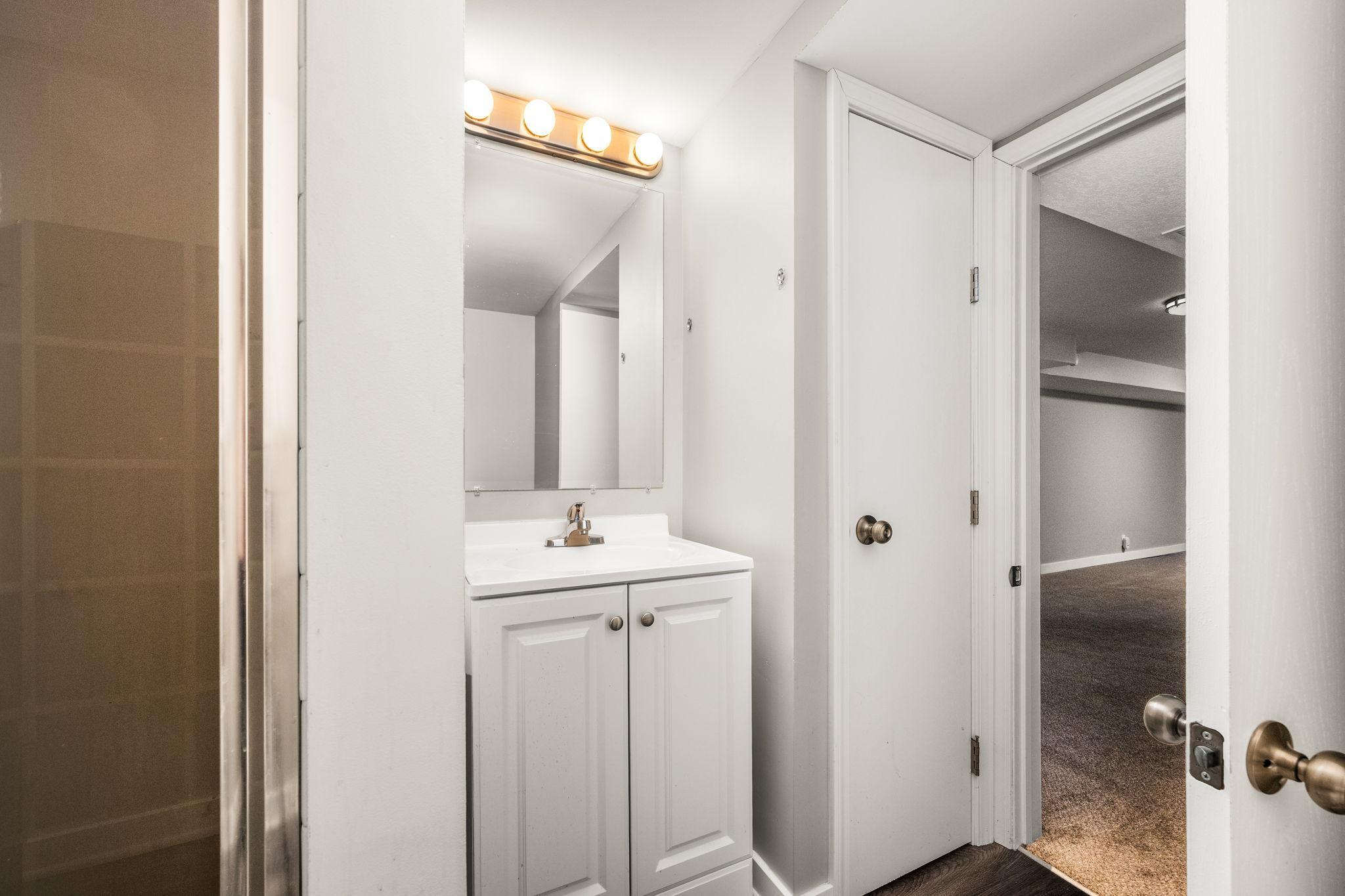 Updated 3/4 bathroom in lower level!