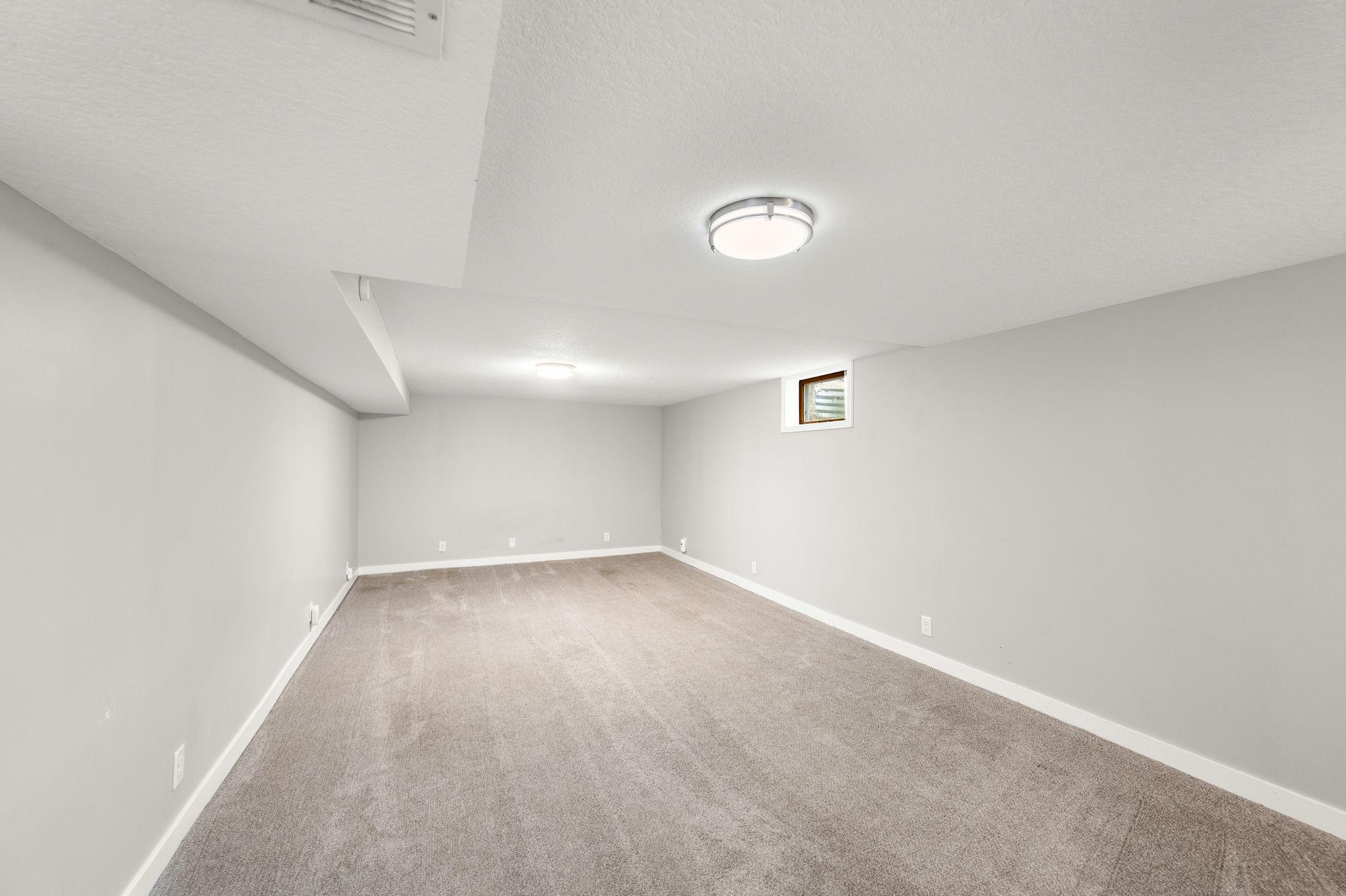 Large Lower level family room!