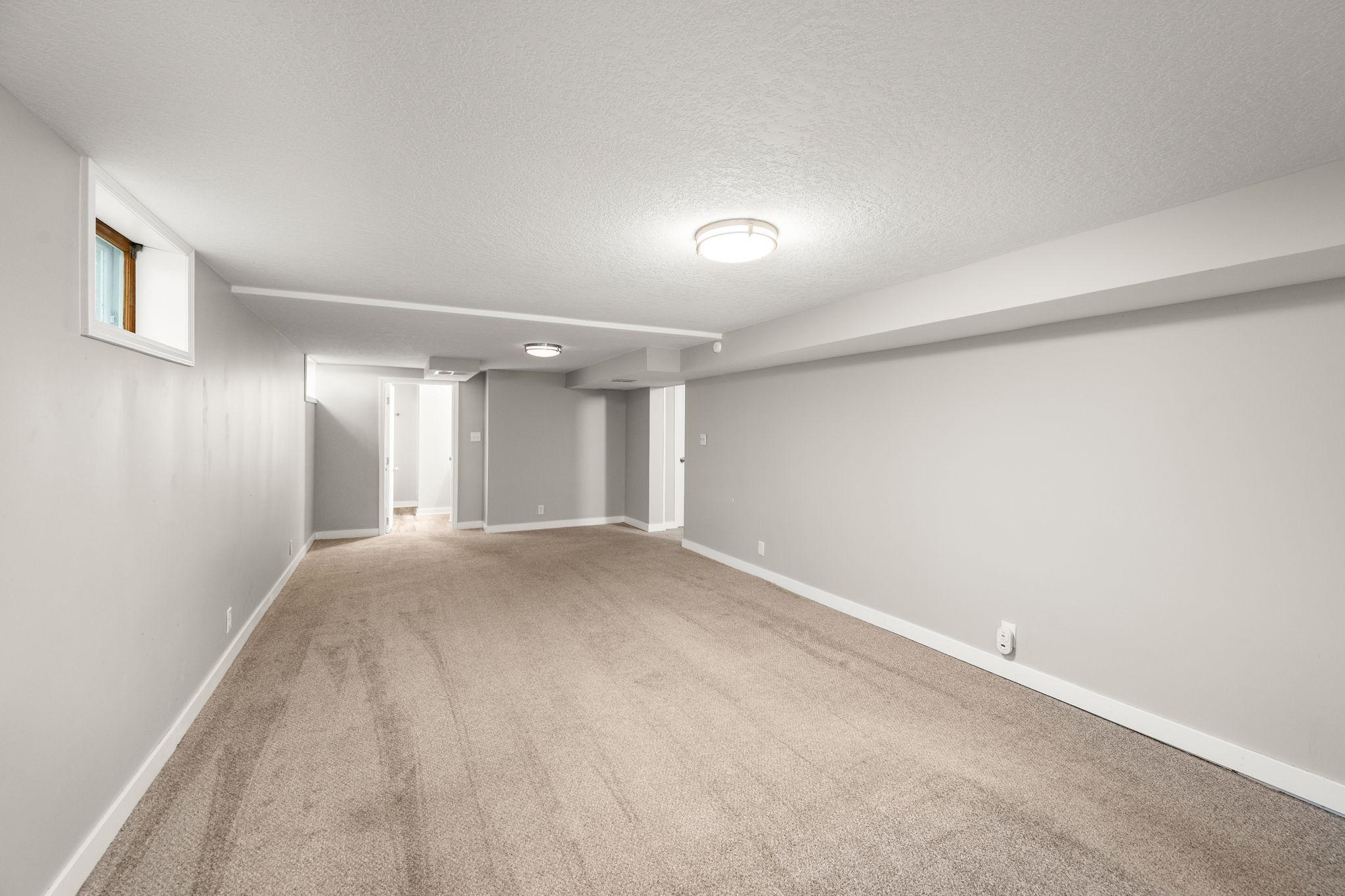 Large Lower level family room!