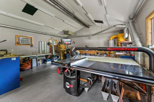 All wood working equipment will be removed before closing