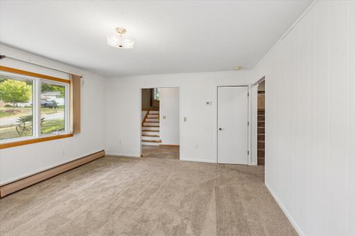 The lower level has a huge family room!