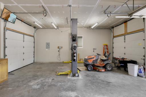 Perfect space for a workshop, gym, or gear storage.