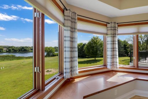 Expansive lake views from nearly every room