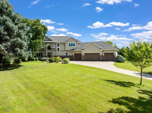 Host summer gatherings in your private lakeside yard