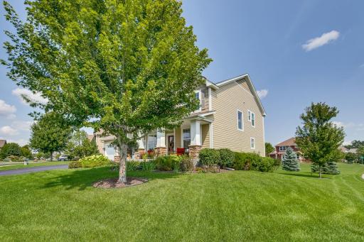 A tasteful mix of color, stone and features - this home stands out among the community. From meticulously manicured landscape to all over curb appeal, this property proves pride of homeownership.