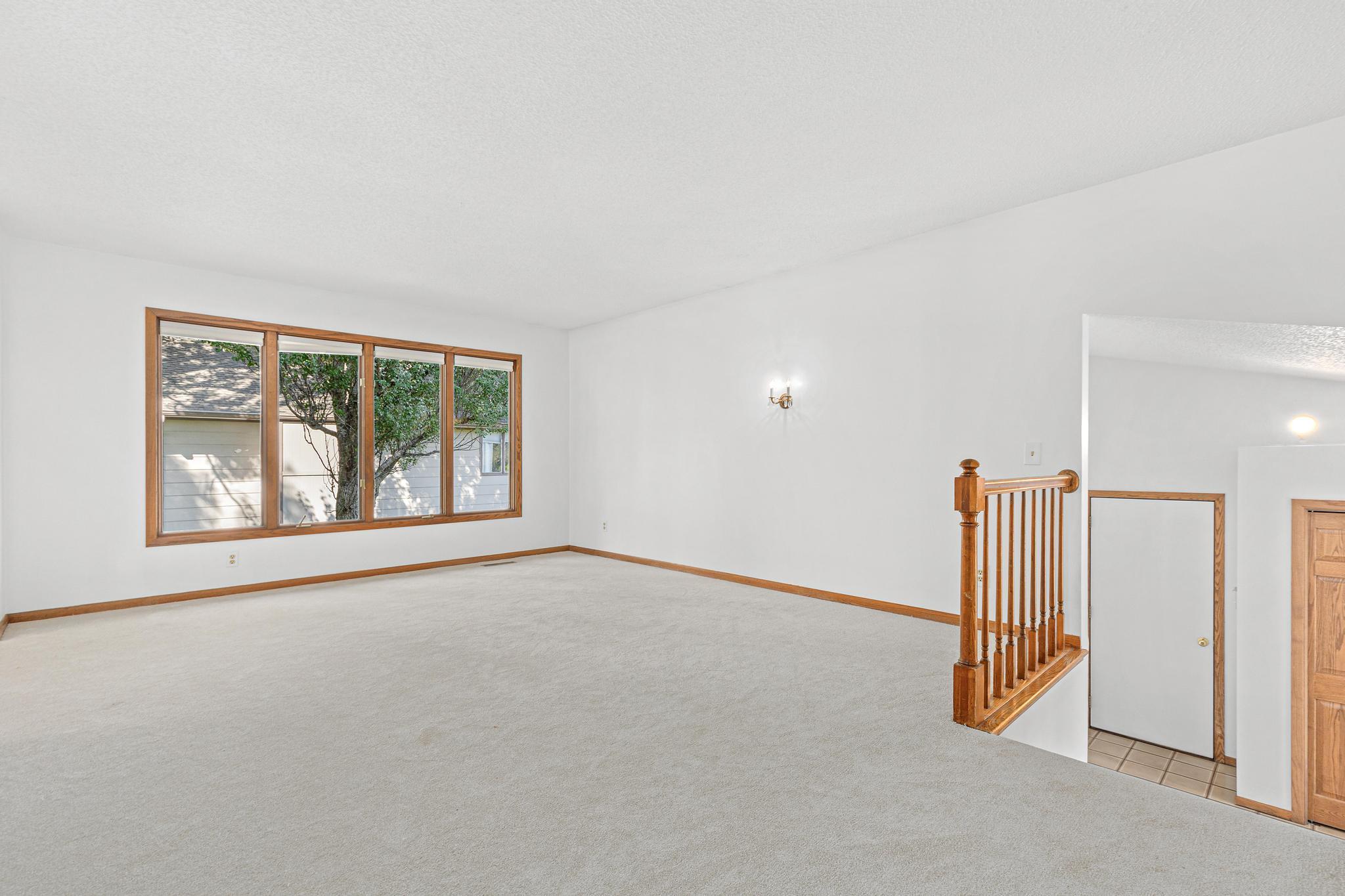 Living Room Flooded with Natural Light