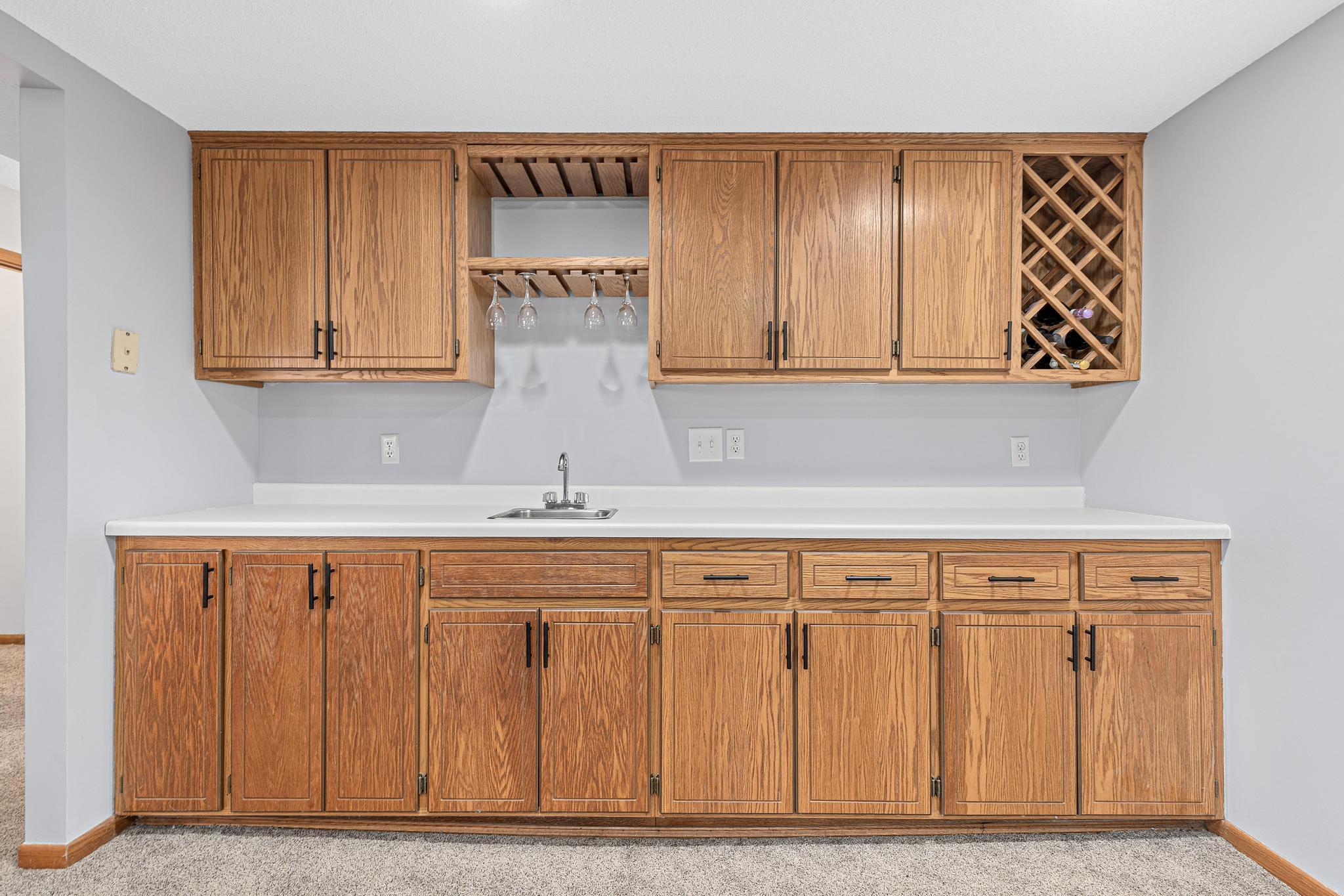 Wetbar in Basement