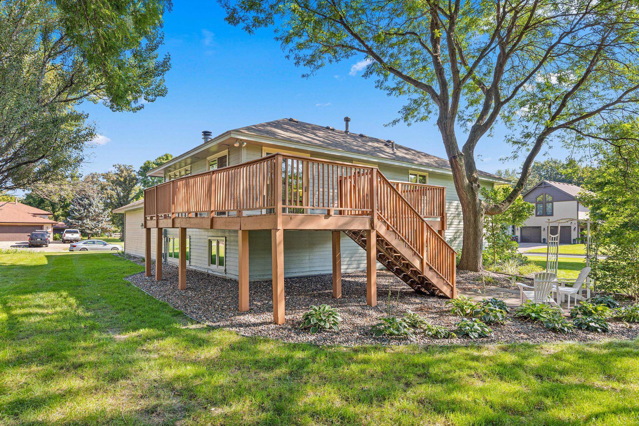 Deck with Access to Yard