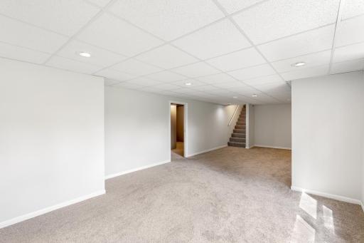 The lower-level renovation, completed in 2015, added a 4th bedroom, Â¾ bathroom and a versatile family room that walks out to the backyard.