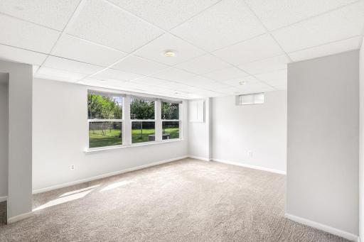 The lower-level renovation, completed in 2015, added a 4th bedroom, Â¾ bathroom and a versatile family room that walks out to the backyard.