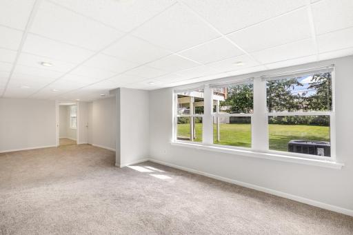 The lower-level renovation, completed in 2015, added a 4th bedroom, Â¾ bathroom and a versatile family room that walks out to the backyard.