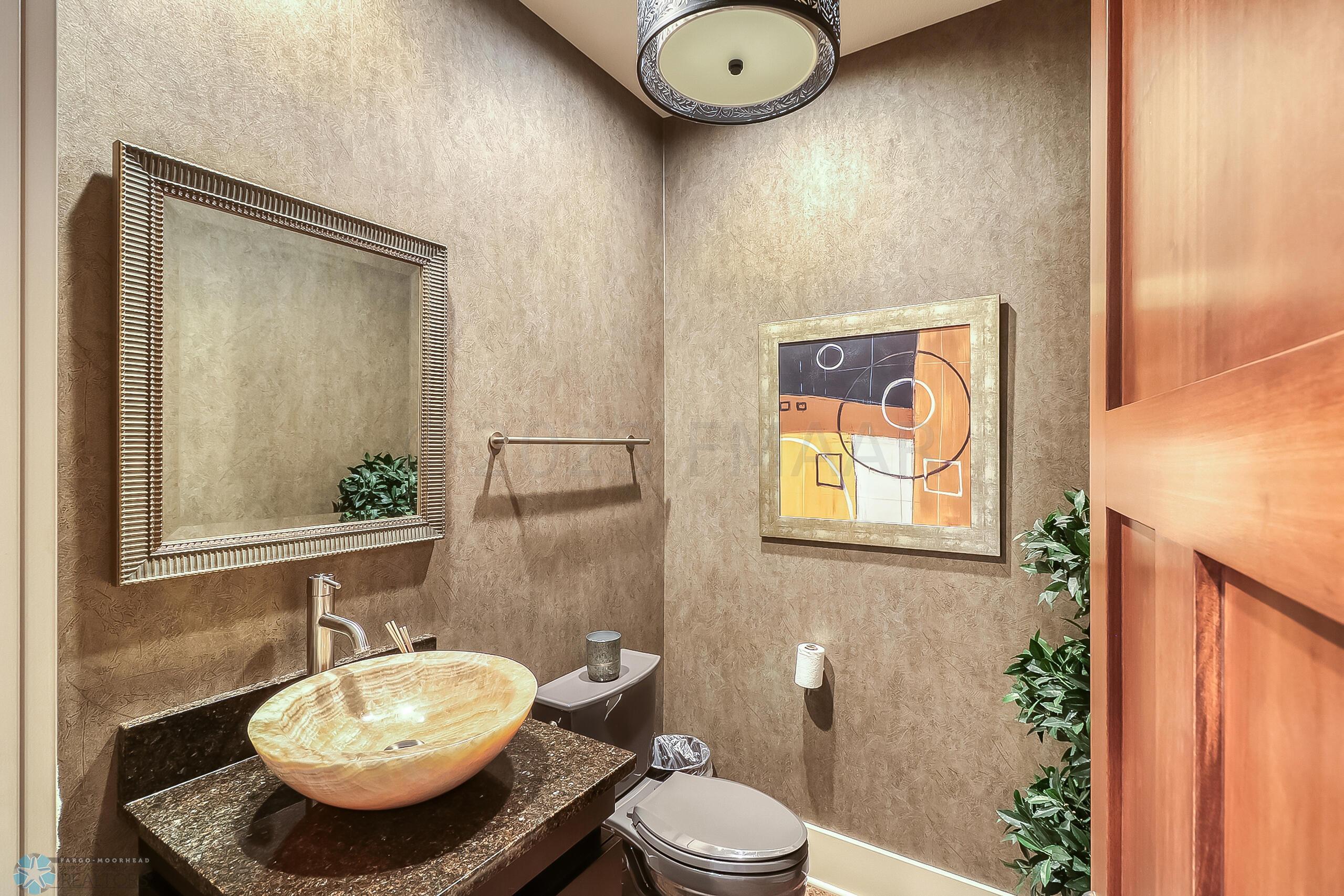 Half-bath off Mudroom