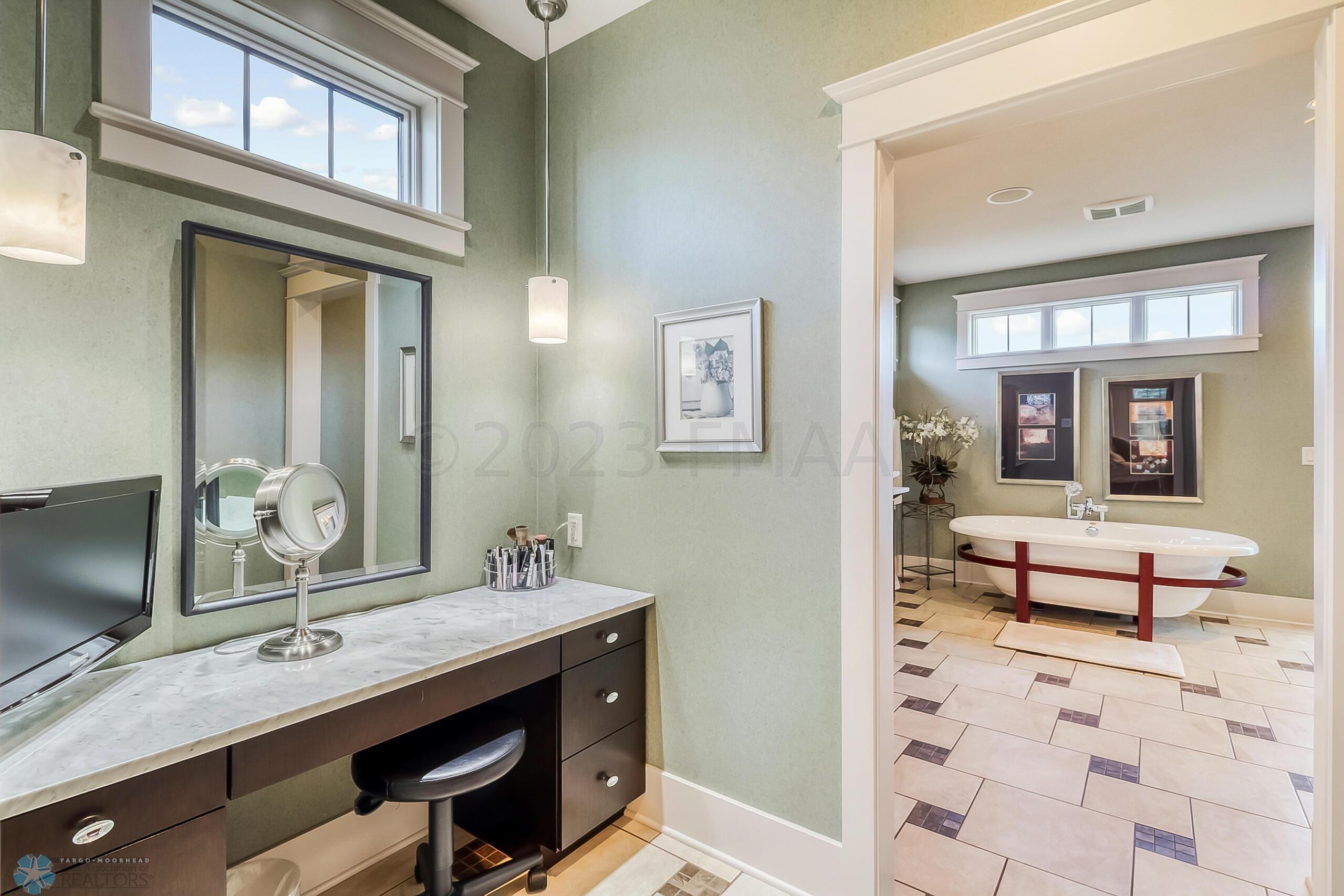 Primary Bath Separate Vanity