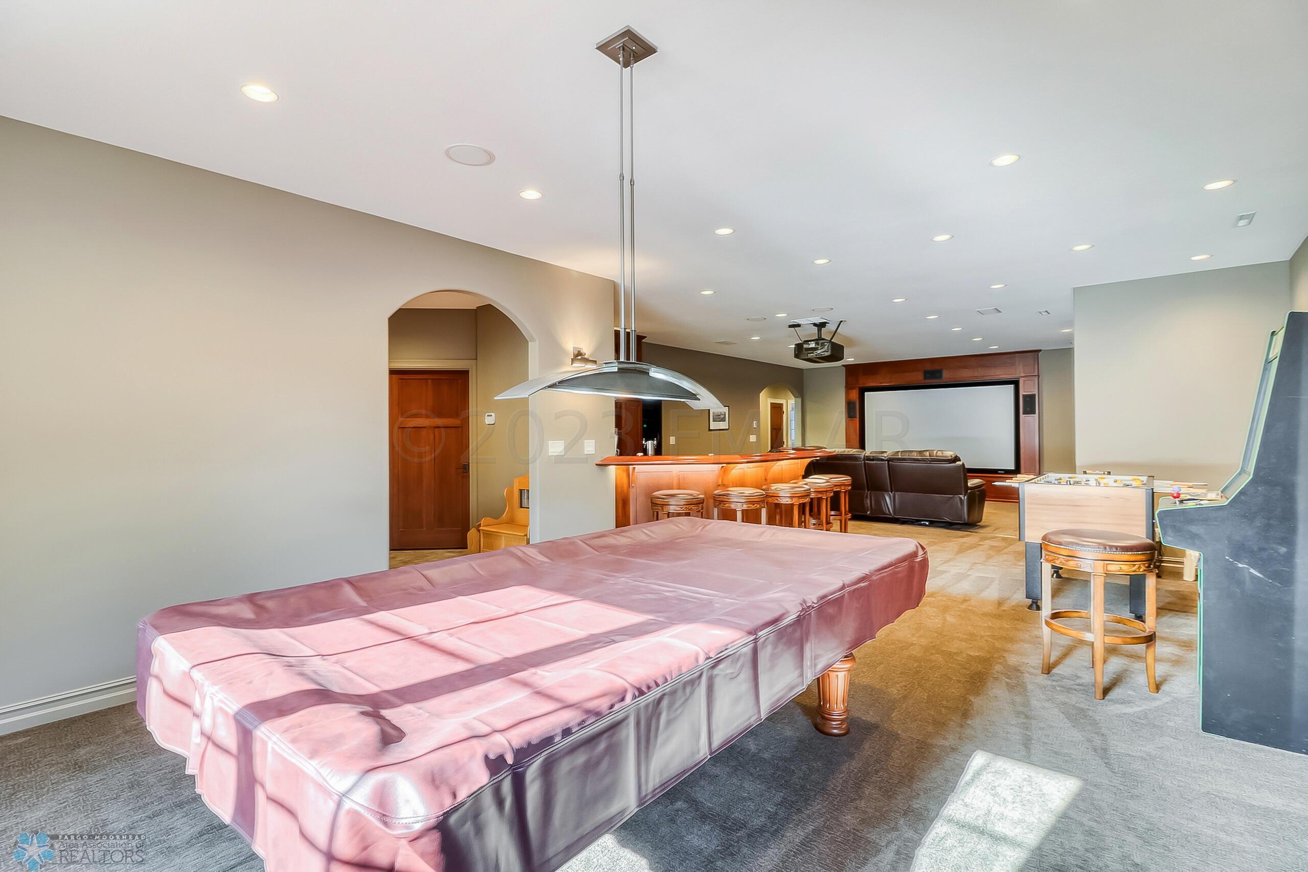 Basement game area