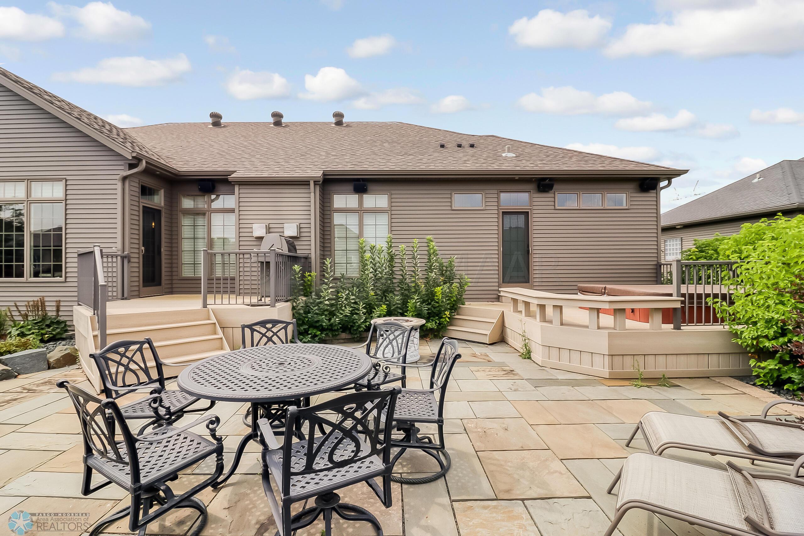 Back Patio/Deck/Hot tub