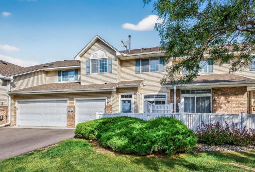 Enjoy low-maintenance living in this inviting townhome featuring exterior maintenance, lawn mowing, landscaping and snow removal. Move-in Ready!