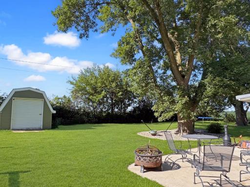 Check out your backyard... private like you are in the country!