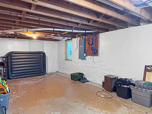 Basement is clean, very usable and could be finished off!