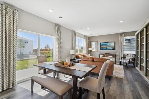 Open concept living with plenty of natural light! Easy to entertain from kitchen to living spaces!