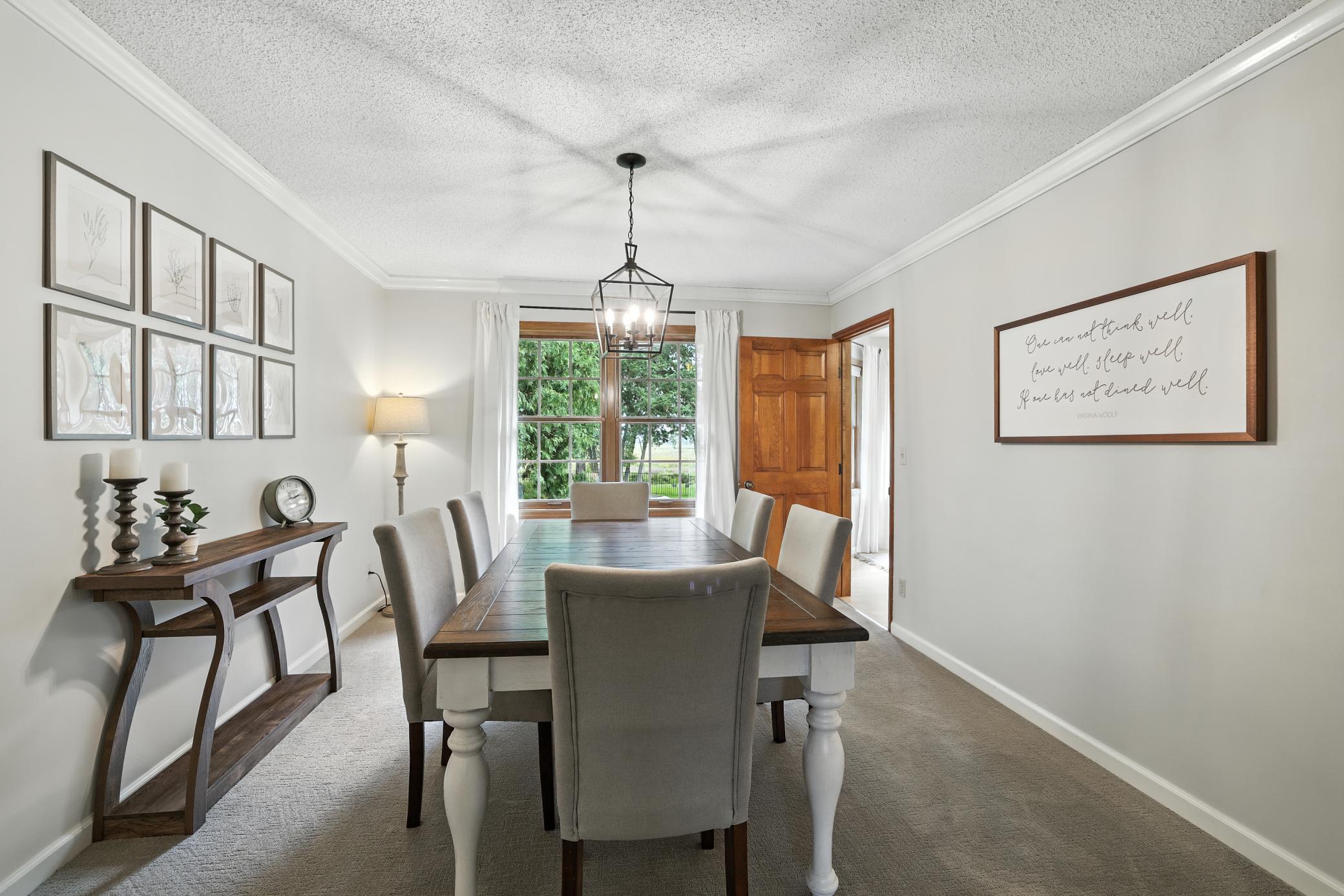 Formal dining room