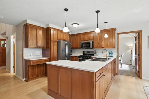 Gorgeous kitchen with all new stainless steel appliances