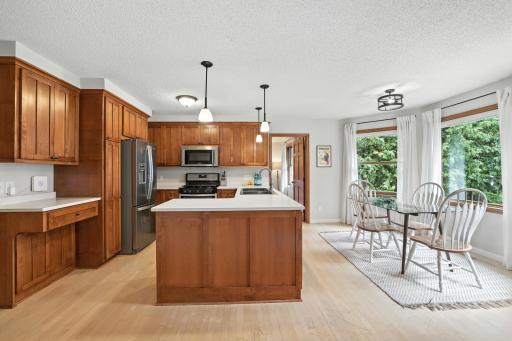 Gorgeous kitchen with all new stainless steel appliances