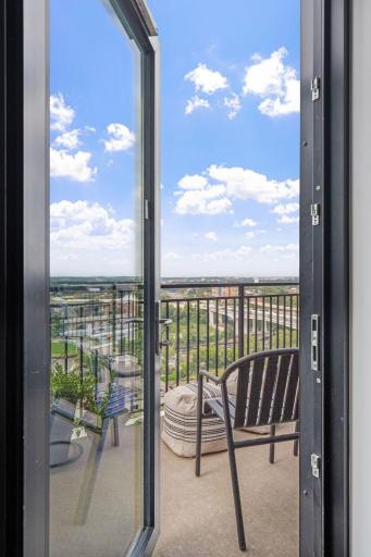 Step outside for a breath of fresh air and breathtaking views.