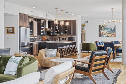 A gourmet kitchen, plenty of seating areas, and views galore, this place is set to entertain!