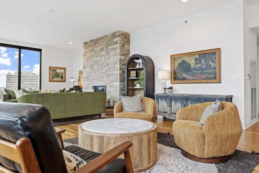 Enjoy socializing with friends over a morning coffee or after dinner drinks.