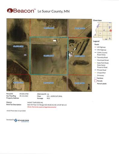 XXX 141st Avenue, Montgomery, MN 56069