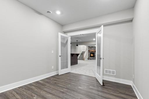 Dedicated exercise room or fitness studio