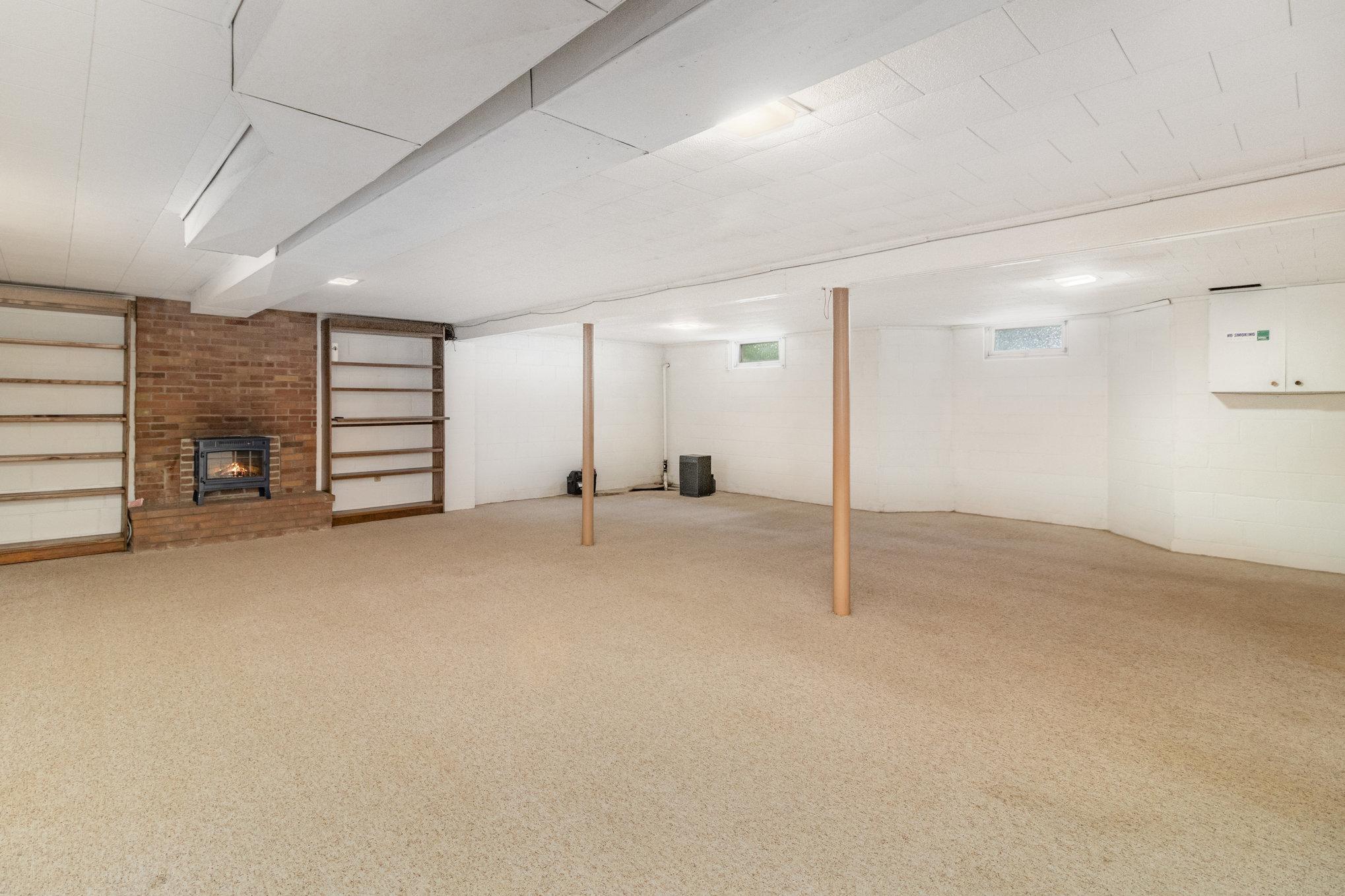 Basement is an open slate!