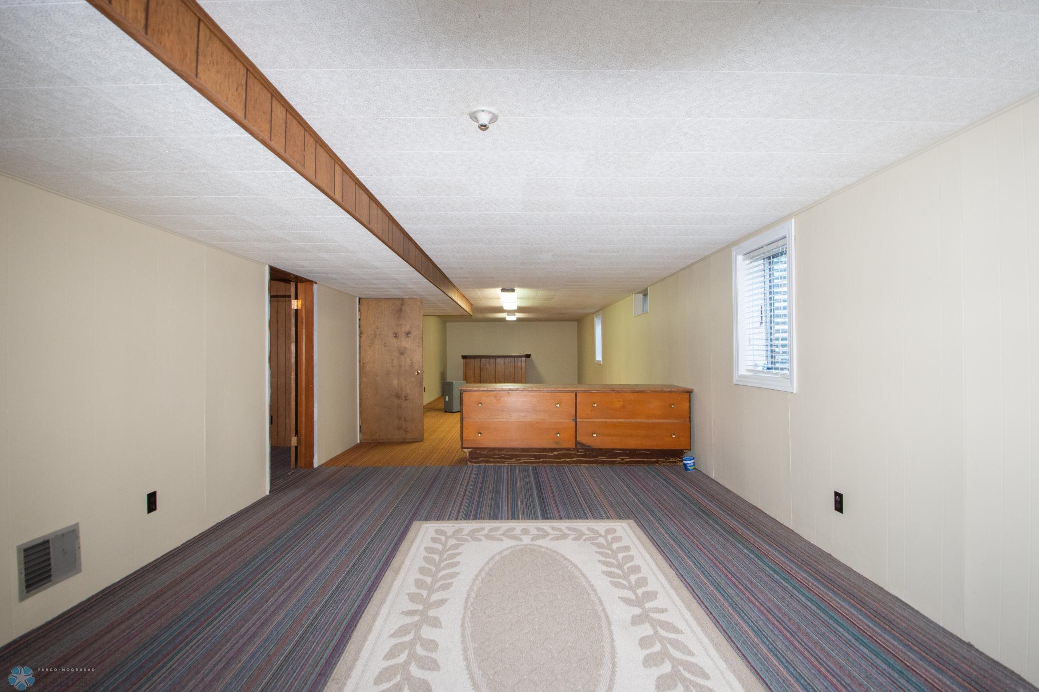 Basement Open Space w/2 Egress Windows