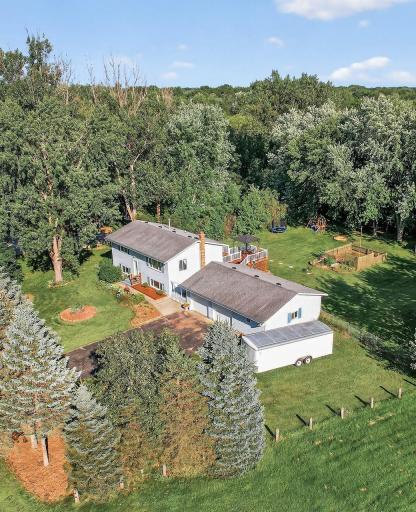 Fully fenced backyard, the fence is surround by nature, so you might not see it when you are at your showing.