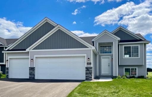 9773 32nd St NE- Completed New Construction home ready for quick move-in! Highlights include 3 bedrooms up plus an unfinished walkout lower level ready for a future finish including a future family room, 4th & 5th bedrooms, & 3rd bath.