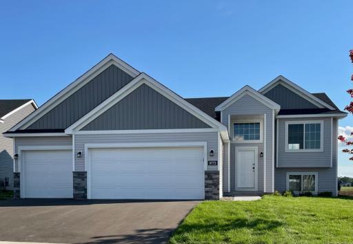9773 32nd St NE- Completed New Construction home ready for quick move-in! Highlights include 3 bedrooms up plus an unfinished walkout lower level ready for a future finish including a future family room, 4th & 5th bedrooms, & 3rd bath.