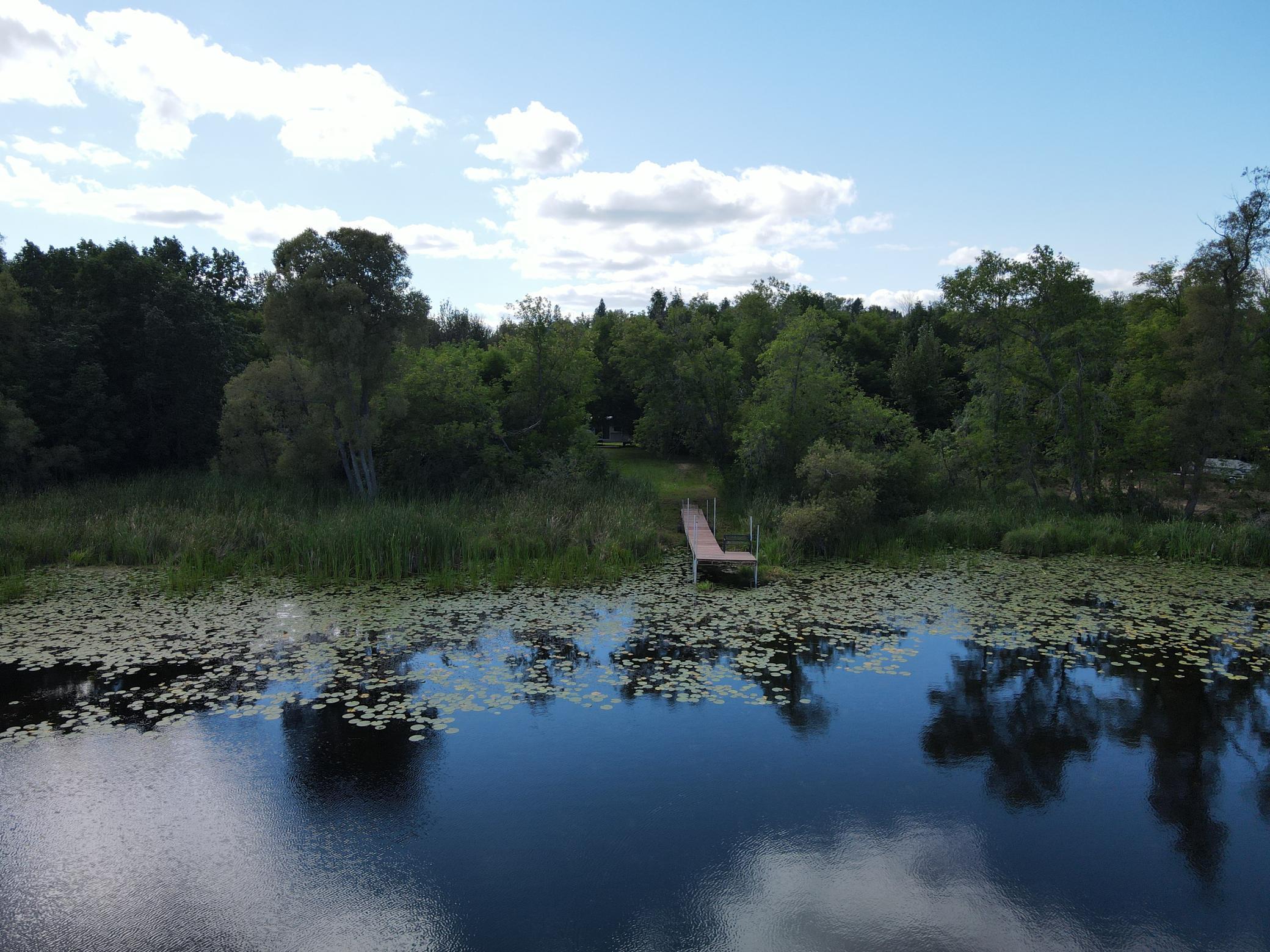 Lot facing West from the water