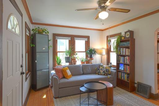 Bright and welcoming open concept living.