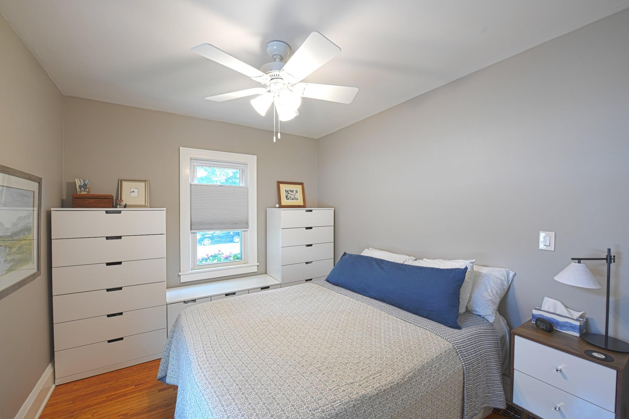 Another view of the primary bedroom.