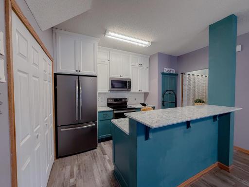 Cambria counter tops • New cabinets • Backsplash • Pantry pull-outs • New carpet • Newer HVAC/WH/softener