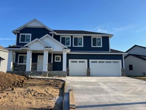 Noble Front with driveway - sod and landscaping to be installed in coming weeks