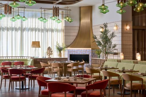 Mara restaurant, led by Chef Gavin Kaysen, features Mediterranean inspired dining for breakfast, lunch & dinner.