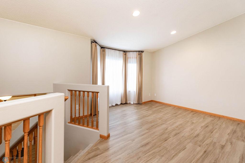 Living Room with Bay Windows