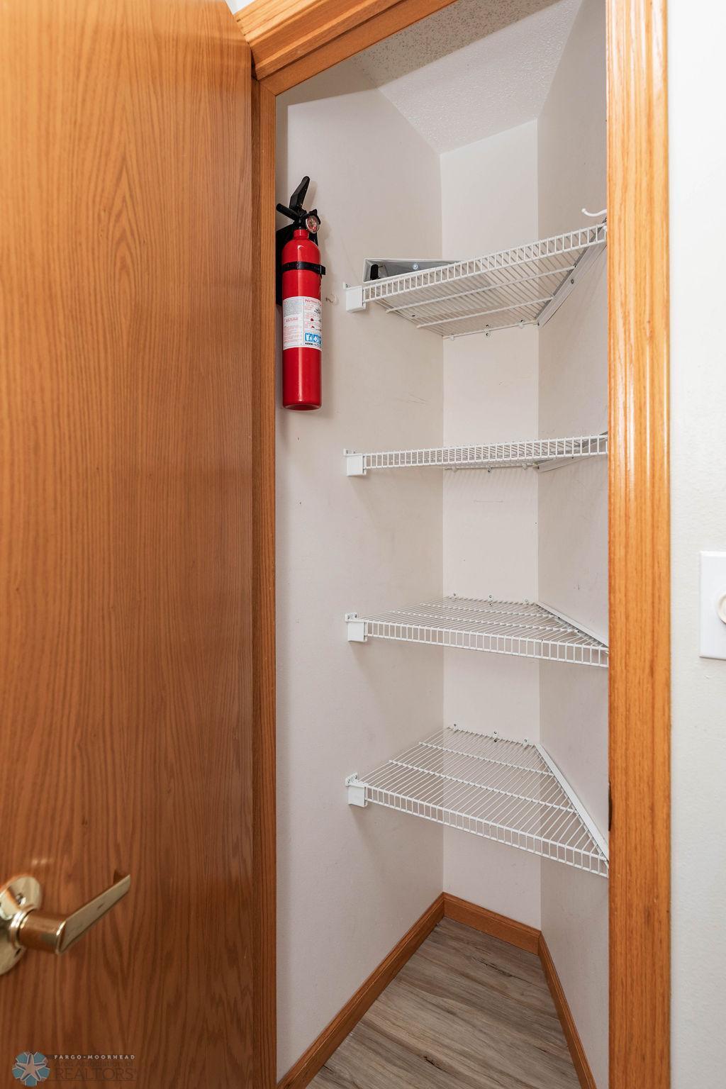Upper Bathroom Closet