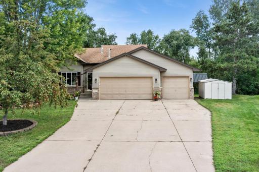 This home includes a concrete driveway and a 3-stall garage.